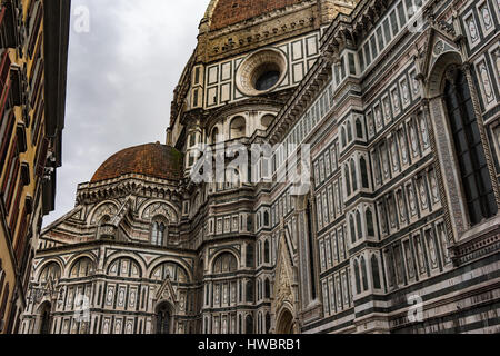 Cattedrale di Santa Maria del Fiore di Firenze (Italia). Foto Stock