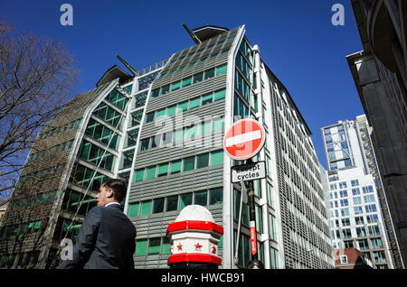 Lloyds Banking Group con sede a Gresham Street London Foto Stock