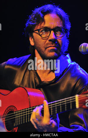 Al di Meola, celebrità, ritratto, jazz, fusione, chitarrista, al, al di meola, concerto, di meola, Intrattenimento, famoso, chitarra, foto Kazimierz Jurewicz Foto Stock