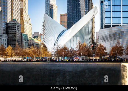 Trasporto Hub Oculus - New York, Stati Uniti d'America Foto Stock