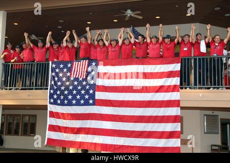 Vittorioso TEAM USA 37TH RYDER CUP VALHALLA LOUISVILLE KENTUCKY USA 21 Settembre 2008 Foto Stock