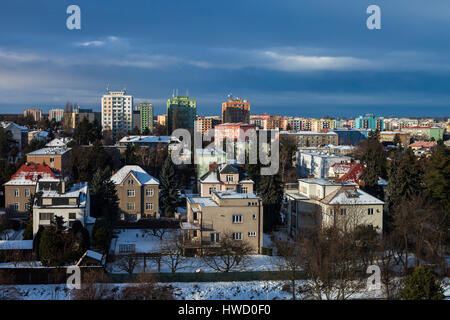 Panorama di Olomouc. Olomouc, Regione di Olomouc, Repubblica Ceca. Foto Stock