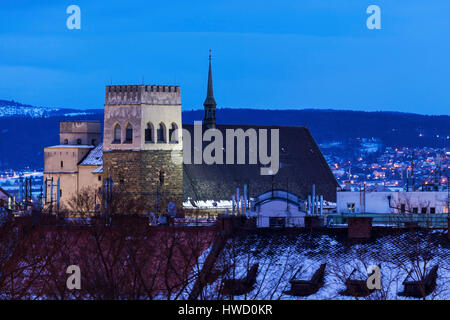Panorama di Olomouc. Olomouc, Regione di Olomouc, Repubblica Ceca. Foto Stock