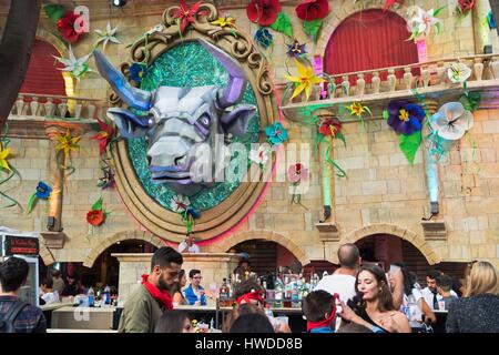 Francia, Gard, Nimes, la Feria des Vendanges si svolge ogni anno nel mese di settembre Foto Stock