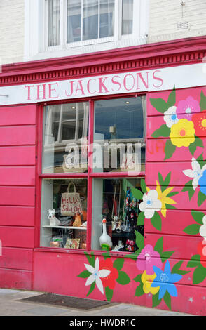 I Jacksons negozio di abbigliamento per donna in tutti i Santi Rd, Notting Hill, Londra, Regno Unito. Foto Stock