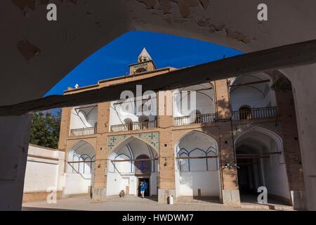 Iran, Central Iran, Esfahan, Betlemme Chiesa Armena, esterna Foto Stock