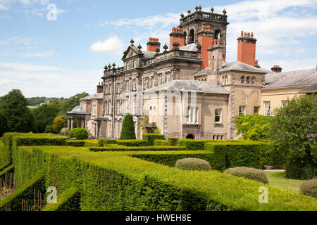 Biddulph Grange maestosa casa & Giardini Foto Stock