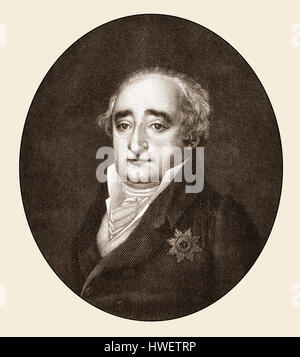 Heinrich Friedrich Karl vom und zum Stein, Barone vom Stein, 1757 - 1831, un statista prussiano e il reformer Foto Stock