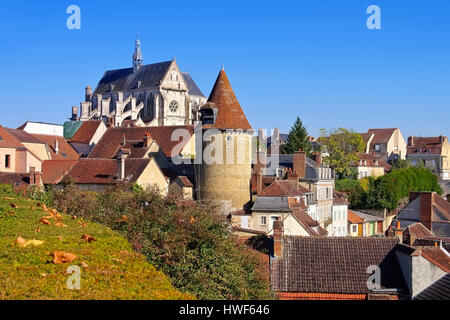 Saint-Florentin in Borgogna, Francia Foto Stock