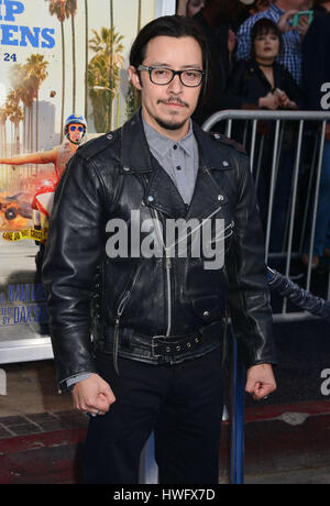 Los Angeles, Stati Uniti d'America. 20 Mar, 2017. Efren ramirez che arrivano al chip Premiere al TCL Chinese Theatre di Los Angeles. Marzo 20, 2017. Credito: Tsuni/USA/Alamy Live News Foto Stock