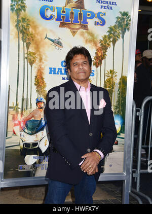 Los Angeles, Stati Uniti d'America. 20 Mar, 2017. Erik Estrada 062 arriva al chip Premiere al TCL Chinese Theatre di Los Angeles. Marzo 20, 2017. Credito: Tsuni/USA/Alamy Live News Foto Stock