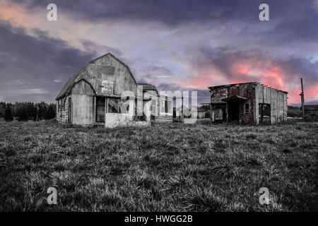 Vecchia fattoria Foto Stock