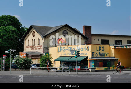 Dragonerareal, Mehringdamm, Kreuzberg di Berlino, Deutschland Foto Stock