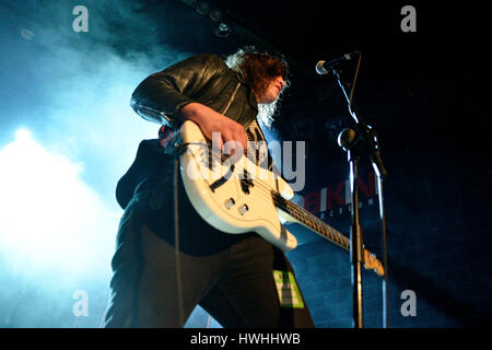 Barcellona - MAR 7: cruscotto (post-punk band) in concerto a stadio di Bikini il 7 marzo 2015 a Barcellona, Spagna. Foto Stock