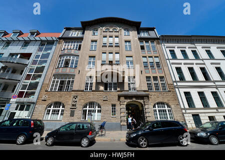 Strassmannhaus, Schumannstrasse, nel quartiere Mitte di Berlino, Deutschland Foto Stock