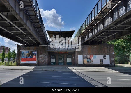 Siemensbahn, Wernerwerk, Siemensdamm, Siemensstadt Berlino, Deutschland Foto Stock