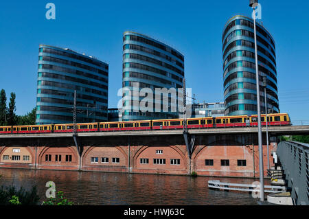 Lpp Trias-Haus, Holzmarktstrasse, nel quartiere Mitte di Berlino, Deutschland Foto Stock