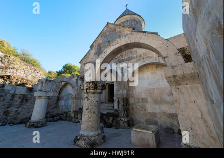 Nel XIII secolo il monastero Haghartsin, Dilijan, Tavush Provincia, Armenia, Caucaso, Medio Oriente e Asia Foto Stock