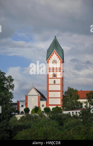 Monastero di Scheyern, Scheyern, Pfaffenhofen, Ilm Valley, Baviera, Germania Foto Stock