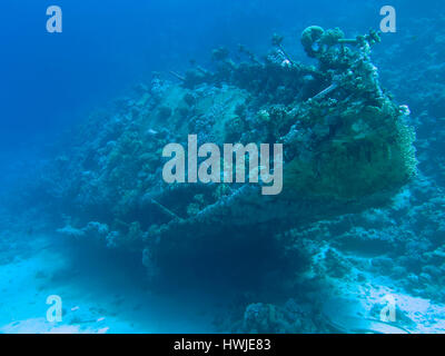Wrack, Segelyacht, Abu Galawa Soraya, Fury Shoals, Rotes Meer, Aegypten ha Foto Stock