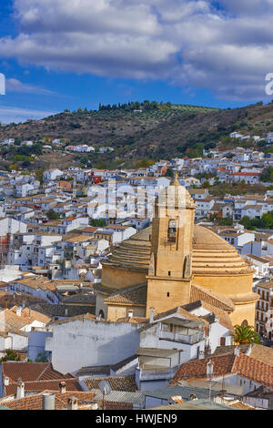 Montefrio, Chiesa dell Incarnazione, Washington Irving percorso, provincia di Granada, Andalusia, Spagna. Foto Stock