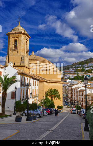 Montefrio, Chiesa dell Incarnazione, Washington Irving percorso, provincia di Granada, Andalusia, Spagna. Foto Stock