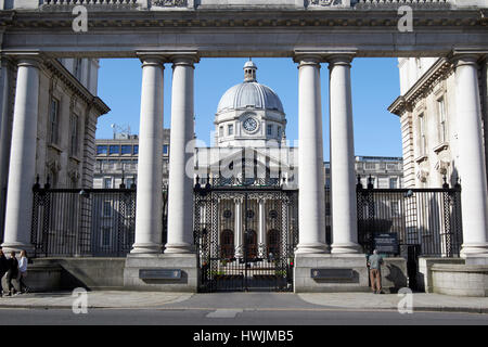 Gli edifici del governo dipartimento del Taoiseach Dublino Repubblica di Irlanda Foto Stock