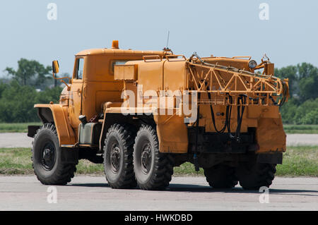Aérodrome auto, Taganrog, Russia, 17 maggio 2014. Impianto di aviazione chiamato dopo Beriev, producendo idrovolanti. Foto Stock