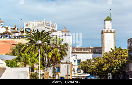 Moschea Ben Youssef a Essaouira, Marocco Foto Stock