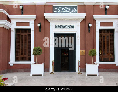 Old Cataract hotel ad Aswan in Alto Egitto Foto Stock