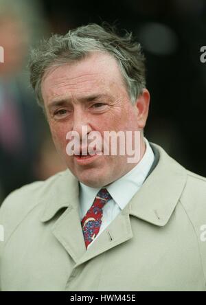 NEVILLE CALLAGHAN corsa di cavalli TRAINER 21 Aprile 1996 Foto Stock