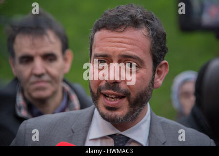 Parigi - Razzy Hammadi - politico francese. Foto Stock