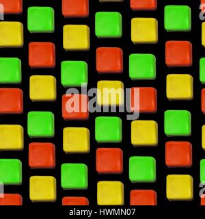 Seamless disegno vettoriale costituita da forme geometriche argilla. Illustrazione Vettoriale