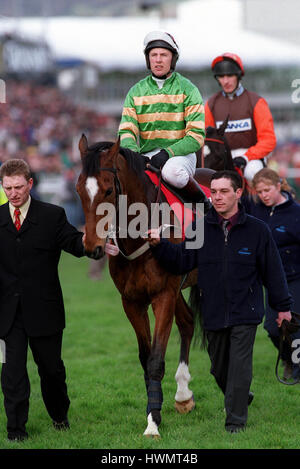 ISTABRAQ cavalcato da CHARLIE SWAN 14 Marzo 2000 Foto Stock