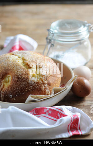 Brioche au sucre Foto Stock