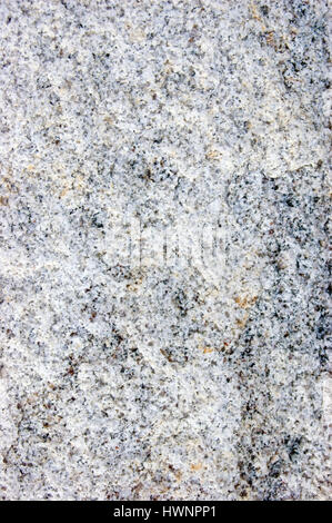 Grungy pietra in Granito Roccia Texture di Boulder, grande grigio Sfondo verticale Pattern Foto Stock