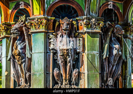La regina Victoria Fontana, Kuala Lumpur, Malesia Foto Stock