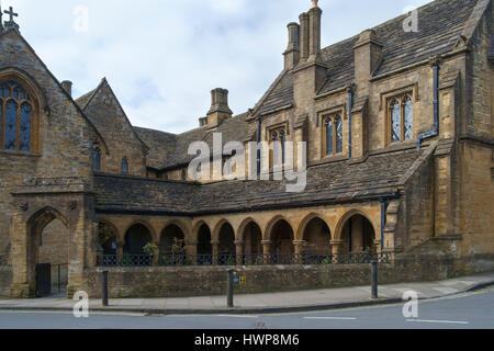 Sherborne una piccola città nel Dorset England Regno Unito Sherborne Abbey Foto Stock