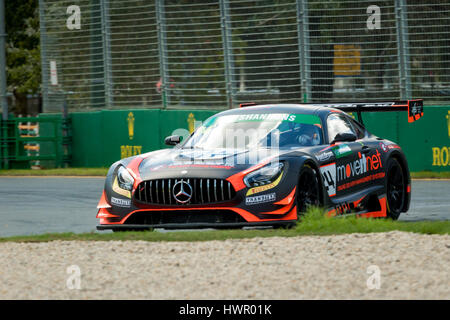 Melbourne, Australia. 23 Mar, 2017. Australian GT pratica durante il 2017 Formula 1 Rolex Australian Grand Prix, Australia il 23 marzo 2017. Credito: Dave Hewison sport/Alamy Live News Foto Stock