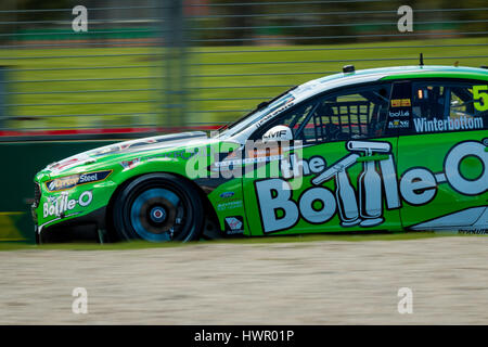 Melbourne, Australia. 23 Mar, 2017. Supercars pratica durante il 2017 Formula 1 Rolex Australian Grand Prix, Australia il 23 marzo 2017. Credito: Dave Hewison sport/Alamy Live News Foto Stock
