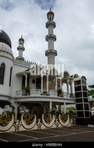 Keizerstraat moschea a Paramaribo, Suriname. Foto Stock