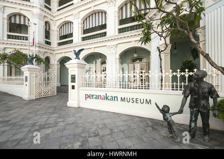 Singapore, Museo Peranakan Foto Stock