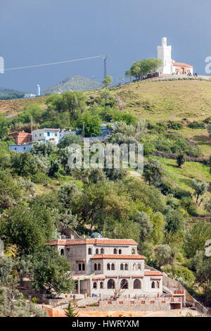 Chefchaouen, Marocco. Il 'Spanish' Moschea, costruito dalla Spagna 1920, restaurato 2010. Foto Stock