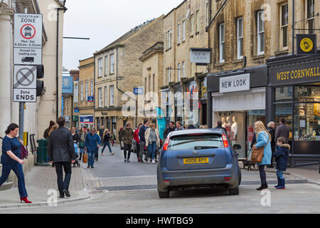 Cirencester - a Cirencester, Gloucestershire in Marzo Foto Stock