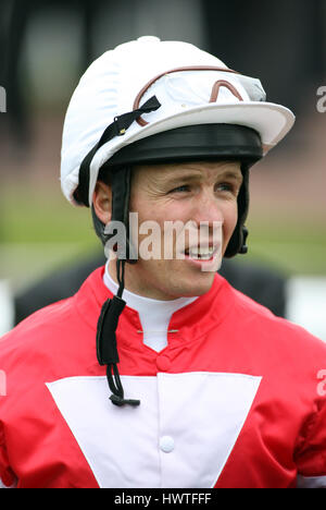 KERRIN MCEVOY JOCKEY IPPODROMO DI YORK YORK INGHILTERRA 16 Maggio 2008 Foto Stock