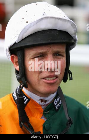 KERRIN MCEVOY JOCKEY IPPODROMO DI YORK YORK INGHILTERRA 22 Agosto 2006 Foto Stock