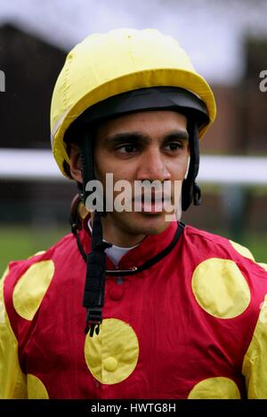 SALEEM GOLAM JOCKEY ROWLEY MILE NEWMARKET Corso Inghilterra 20 aprile 2006 Foto Stock