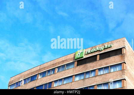 Holiday Inn Hotel, Preston, Lancashire, Regno Unito Foto Stock