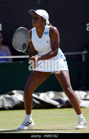 CHANDA RUBIN campionati di Wimbledon 26 Giugno 2002 Foto Stock