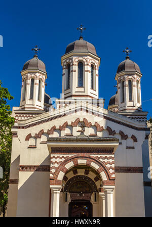 Biserica Zlatari a Bucarest, Romania Foto Stock